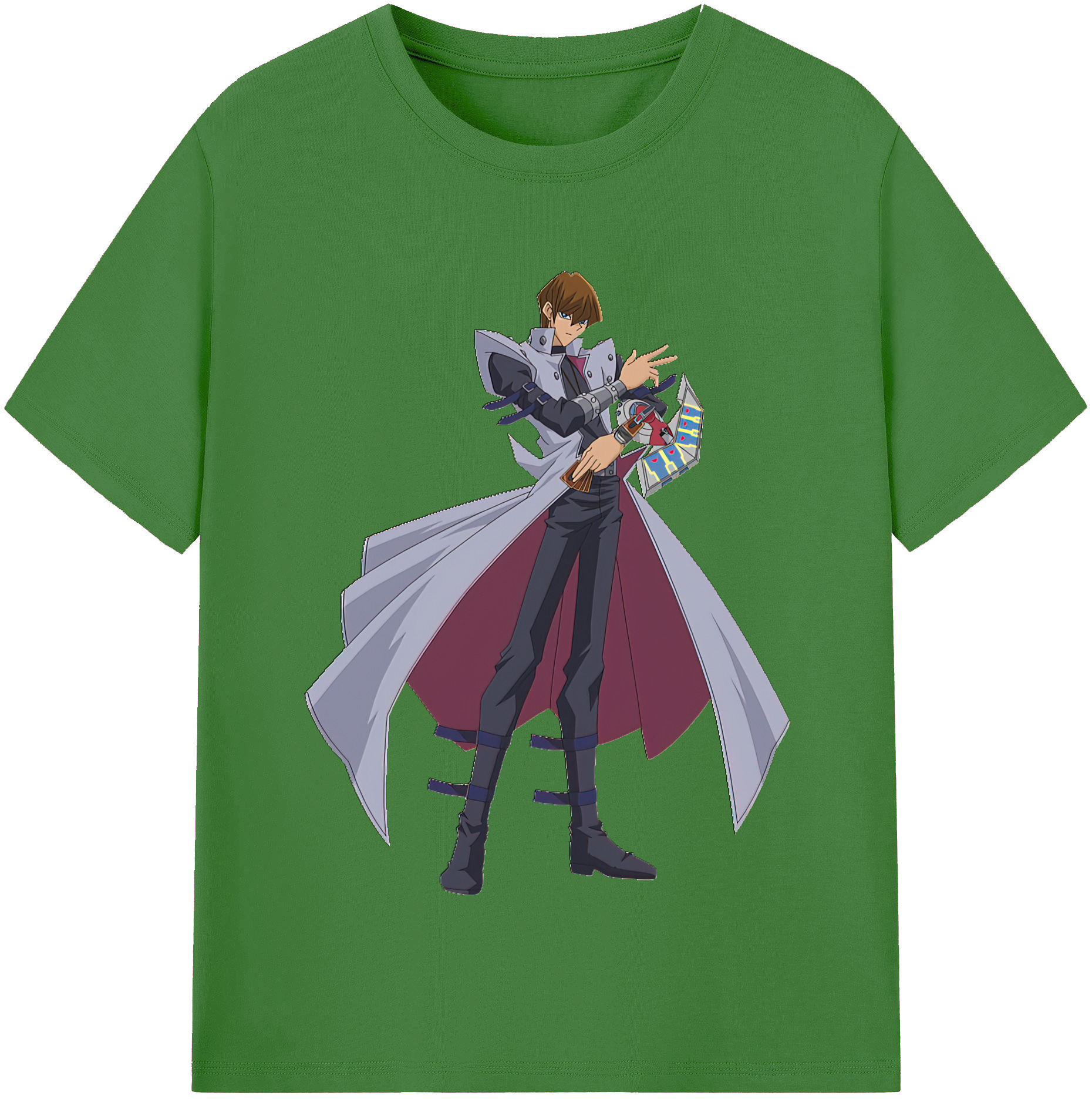 （画像用） 遊☆戯☆王 Yu-Gi-Oh! レディースカジュアルプリントTシャツ（綿100％）